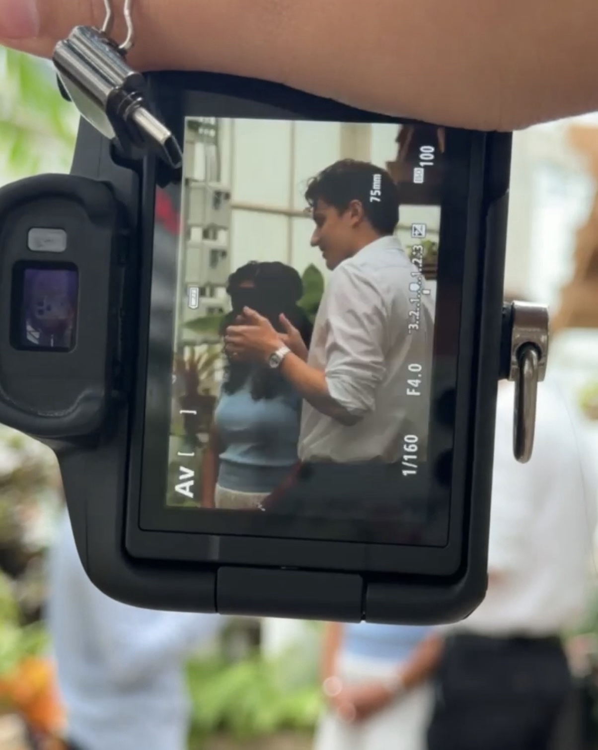 The moment the proposal was captured on camera — the story that started 823 Events